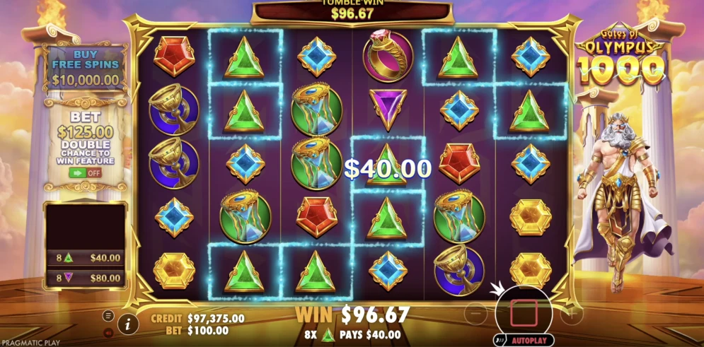 Gates of Olympus 1000 Slot